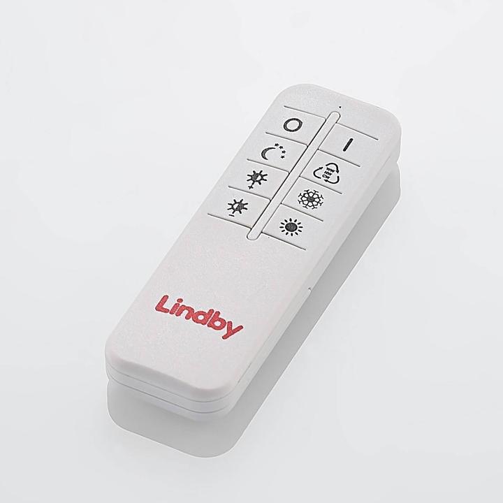 Produktbild Lindby Qiana LED-Deckenlampe CCT, eckig, schwarz (1600 lm)