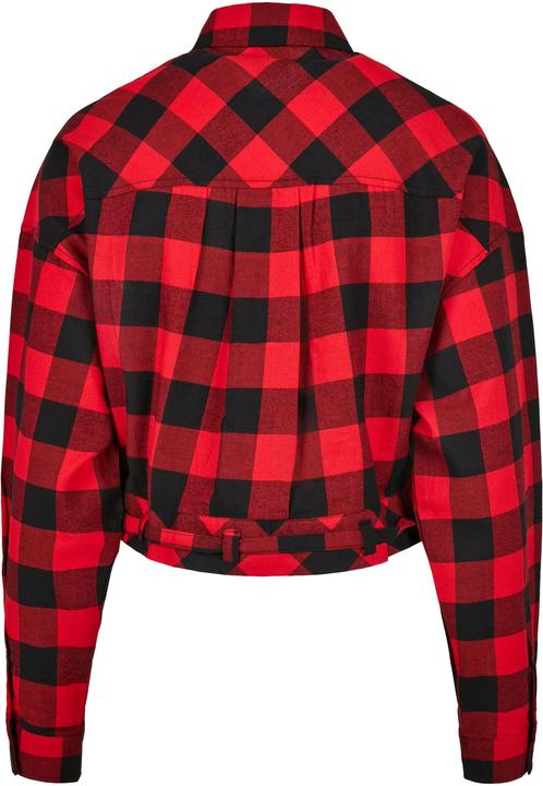 Produktbild Urban Classics Ladies Short Oversized Check Shirt (4XL)