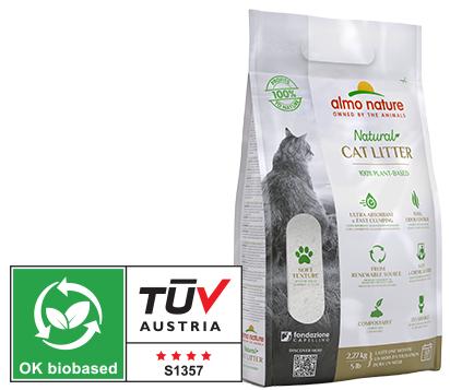 Actual product image Almo Nature Cat Litter (Clumping, 2.27 kg)