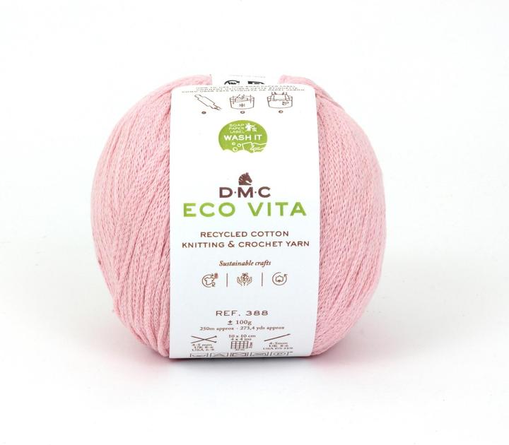 Image du produit DMC Laine Eco Vita 100 g, rose (250 m)