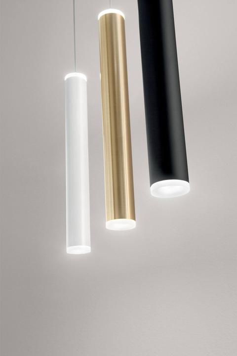 Immagine prodotto Fabas Luce Lampada a sospensione LED Prado Ø37mm 6,5W bianco caldo nero dimmerabile (720 lm)