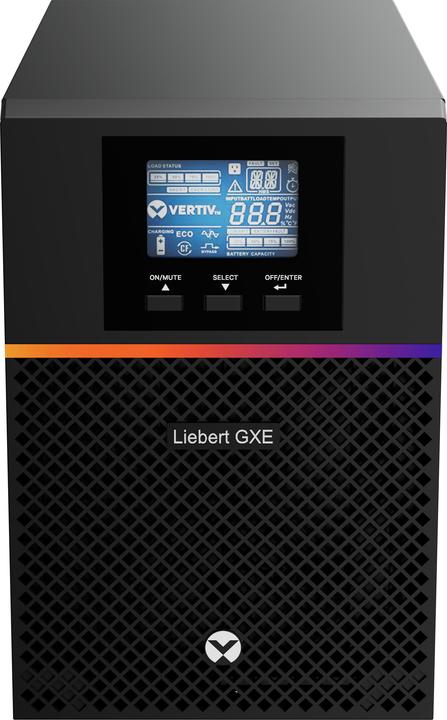Image du produit Vertiv Liebert GXE3-1000IMT alimentation sans interruption (ASI) Double conversion (en ligne) 1 kVA 900 W (1000 VA, 900 W)