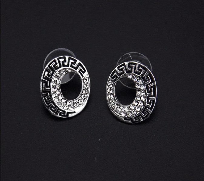 Actual product image Hermex SET Necklace + Pendant + Earrings - Silvery (Zinc alloy)