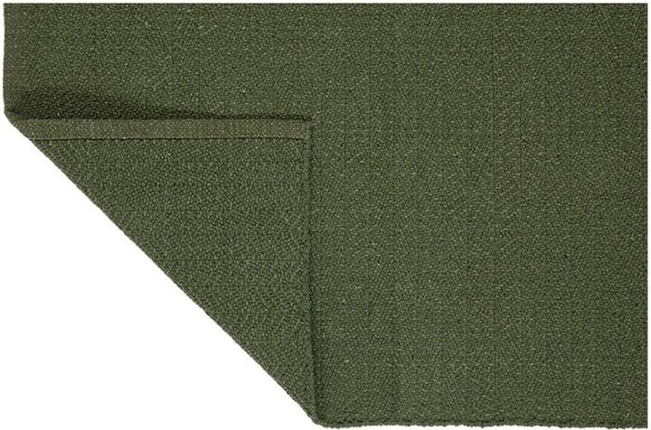 Immagine prodotto Liv Interior Tappeto in cotone a spina di pesce 70 cm x 140 cm, Verde (70 x 140 cm)