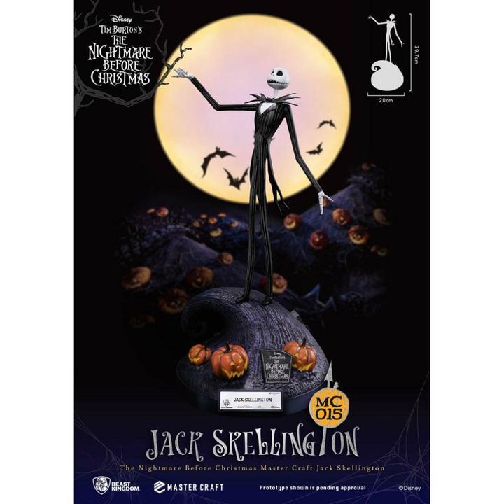 Actual product image Beast Kingdom ST Jack Skellington Nightmare Before Christmas Master Craft