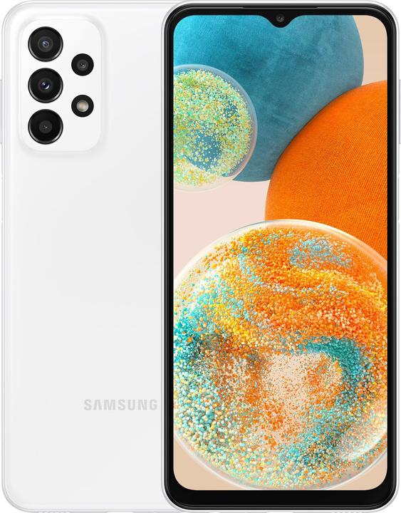 Samsung Galaxy A23 5G (128 GB, White, 6.60", Dual SIM, 50 Mpx, 5G)