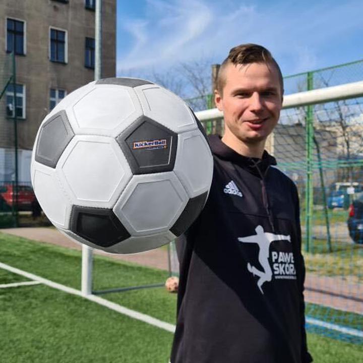 Produktbild Kickerball Classic von Swerve Ball, Speziell entwickelter Fussball für extreme Kurven, Trickball mit