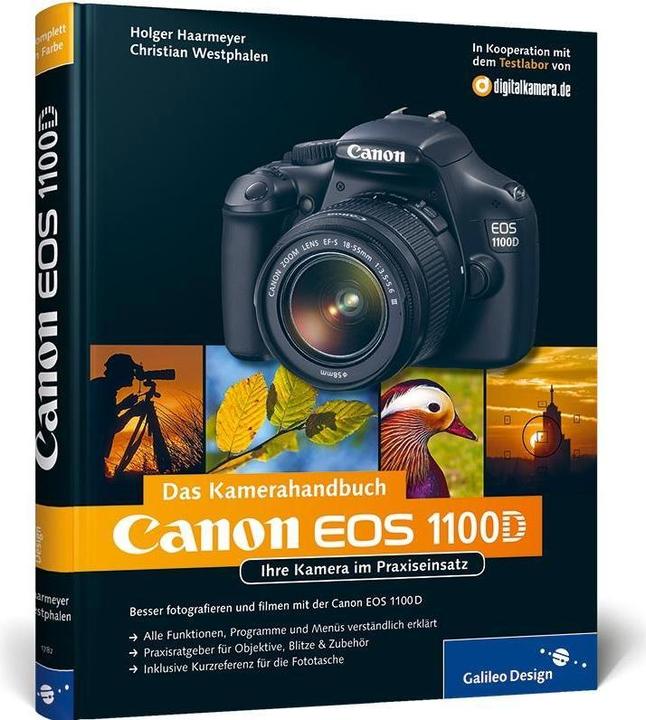 Produktbild Canon EOS 1100D - Das Kamerahandbuch (Deutsch, Christian Westphalen, Holger Haarmeyer)