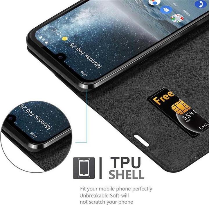 Actual product image Cadorabo Book Invisible Magnet Cover (Nokia 4.2)