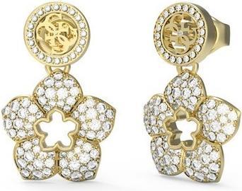 Image du produit Guess - Superbes boucles d'oreilles plaquées or avec fleur d'hiver brillante JUBE04471JWYGT/U