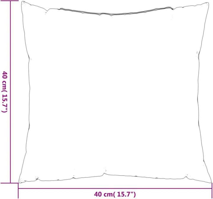 Image du produit VidaXL Ensemble salon de jardin 10 pièces avec coussins (40 x 40 cm)