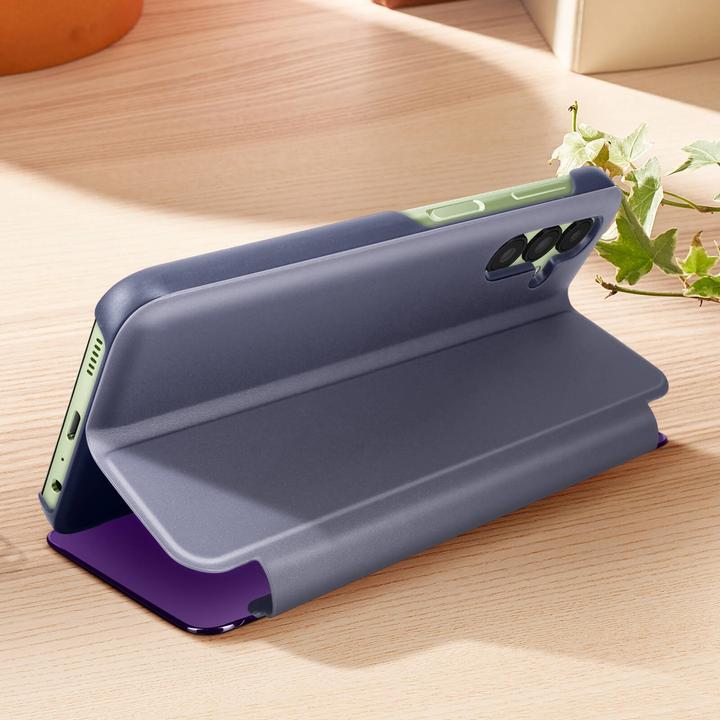 Actual product image Avizar Clear View Standing Cover Series (Samsung Galaxy A14)