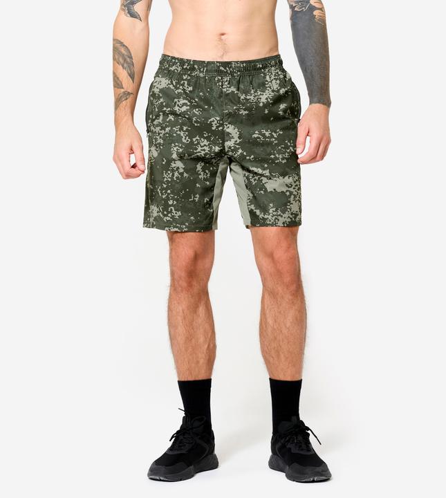 Actual product image Domyos Shorts Reissverschlusstaschen - khaki (L)