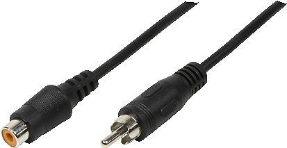 Actual product image LogiLink CA extension cable (5 m, Cinch)