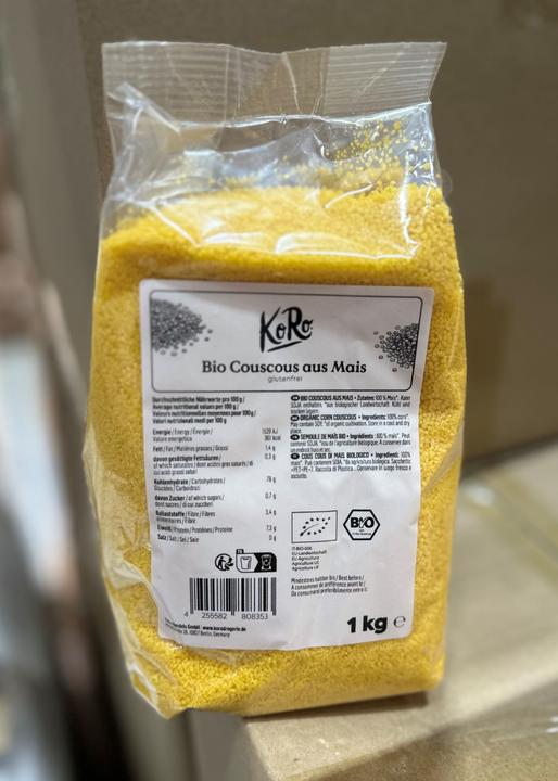 Actual product image KoRo Organic couscous made from maize (1000 g)