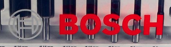 Actual product image Bosch Professional Zubehör Freehand burr set. 8 mm shank. 30 pieces