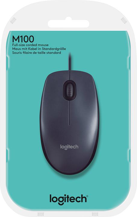 Actual product image Logitech M100 (Cable)