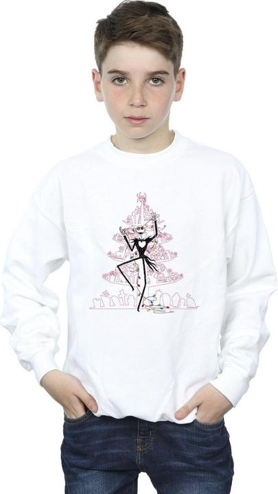 Image du produit Disney - Sweat THE NIGHTMARE BEFORE CHRISTMAS TREE PINK - Garçon (104)