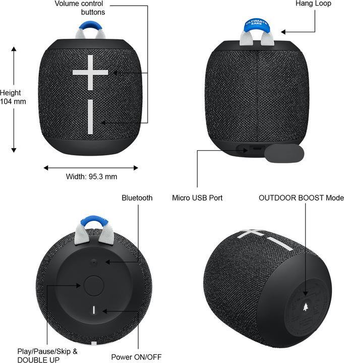 Produktbild UE Wonderboom 2 (13 h, Akkubetrieb)