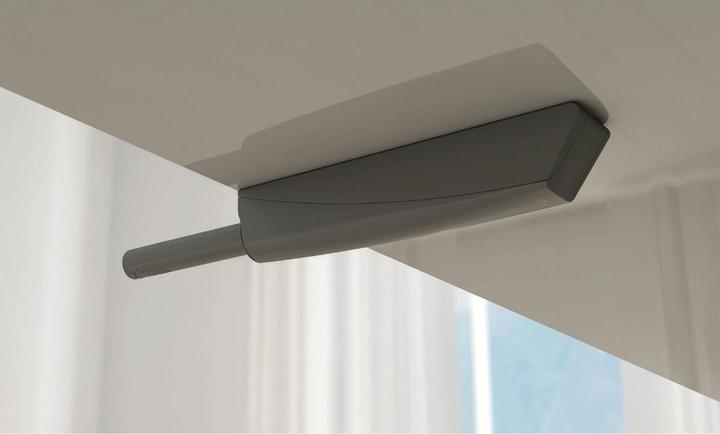 Produktbild Italiana Ferramenta K-Push Tech Druckschnapper Schubladendämpfer mit Puffer Hub 14 mm grau (1 Stk.)