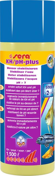 Produktbild Sera KH / PH PLUS BUTELĖLIS 250 ml (Wasserpflege Aquarium)
