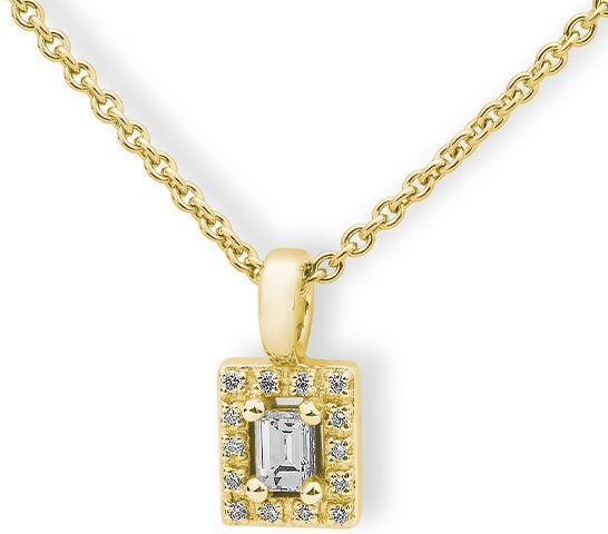 Actual product image Breuning DEPENDANT - BRILL. 0.146 Ct. G/if (750/18 K Gold)