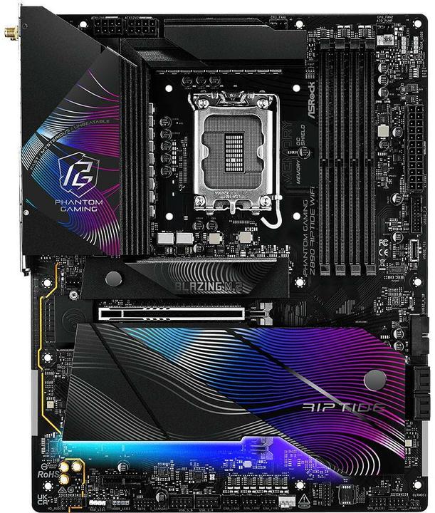 Produktbild AsRock Z890 Riptide WiFi (LGA 1851, Intel Z890, ATX)