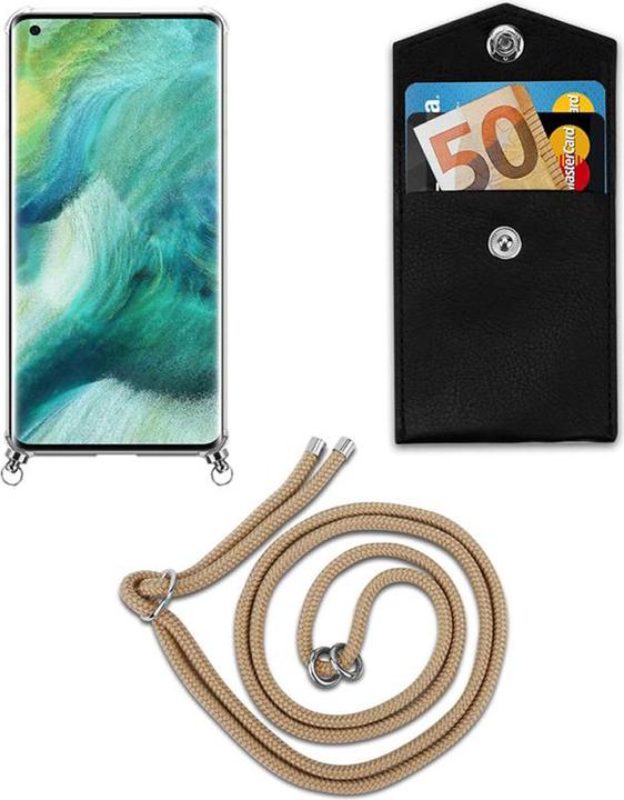 Produktbild Cadorabo TPU Handy Kette SILBER Cover
