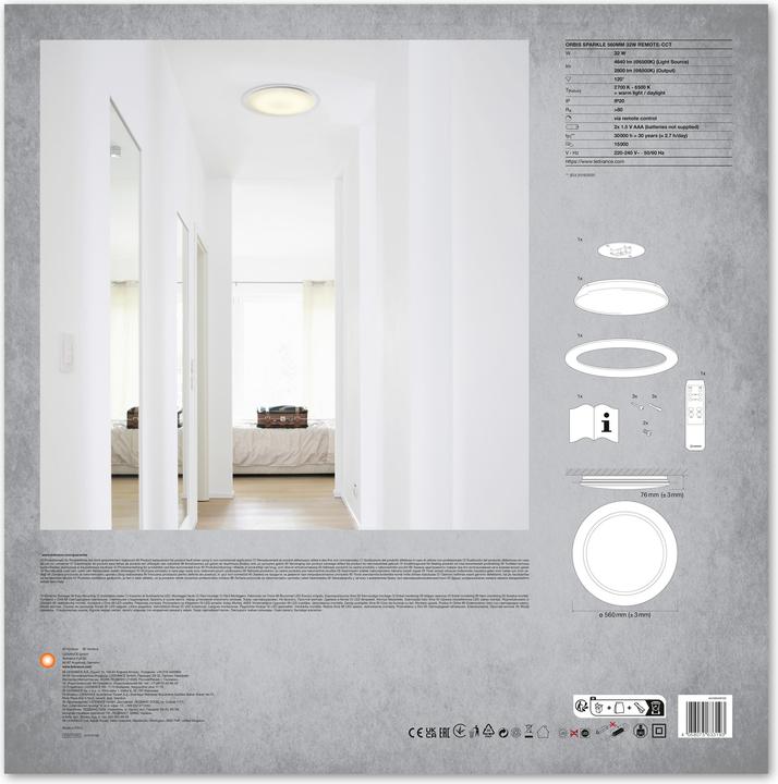 Actual product image Ledvance Orbis Sparkle (3600 lm)