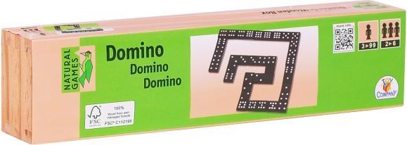 Produktbild Natural games Gesellschaftsspiel Domino (Deutsch)