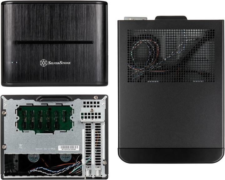 Actual product image Silverstone Cs280 (Mini-ITX, Mini-DTX)