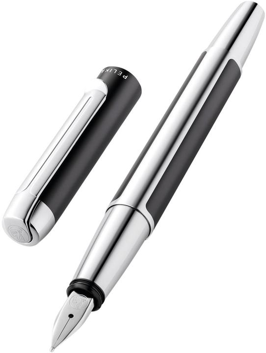 Immagine prodotto Pelikan PURA P40 stilografica antracite M confezione regalo (Antracite, 1 x)