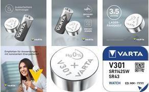 Actual product image Varta V 344 - battery SR42 - silver oxide - 100 (1 pcs., SR42, 100 mAh)