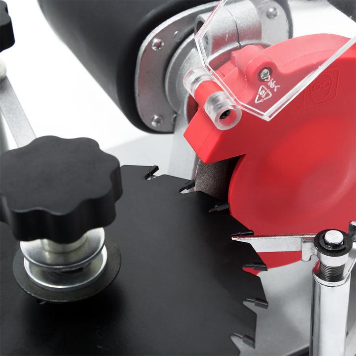 Produktbild Wiltec Sägeblatt Schärfgerät 110W 230V 5300U/min Schleifmaschine Kreissägeblatt (Sägeblattschärfer, 110 W)