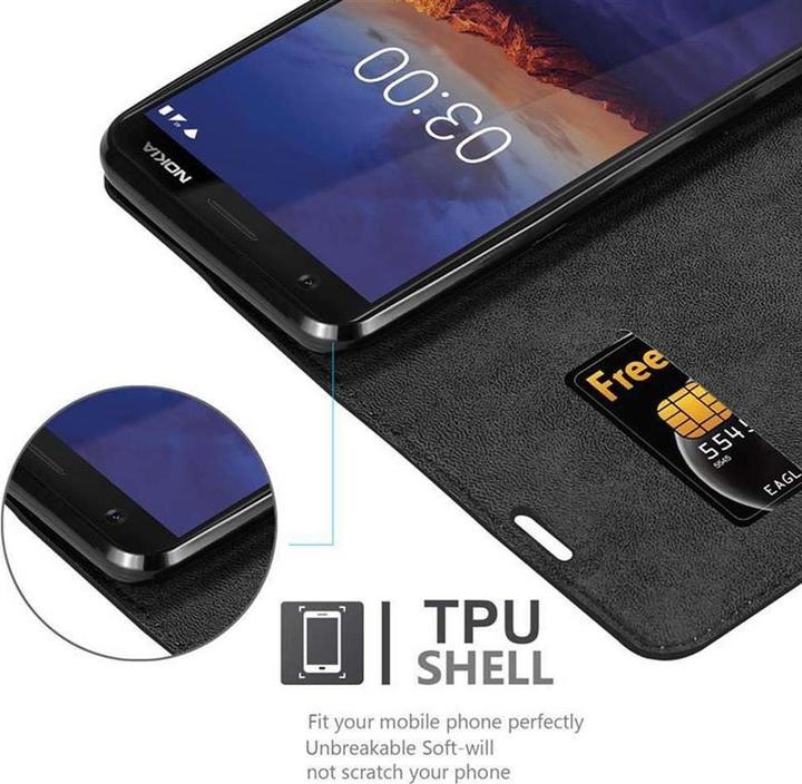 Produktbild Cadorabo Book Invisible Magnet Cover (Nokia 3.1)