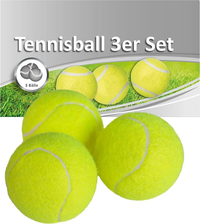 Produktbild Idena 3 Tennisbälle gelb/grün