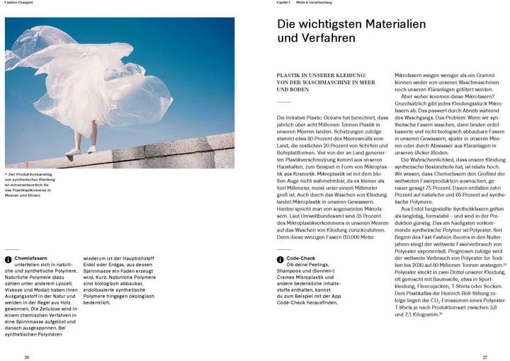 Produktbild Fashion Changers - Wie wir mit fairer Mode die Welt verändern können (Deutsch, Vreni Jäckle, 2020)