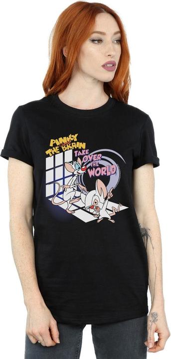 Produktbild Universal Textiles Pinky And The Brain Take Over The World TShirt (L)