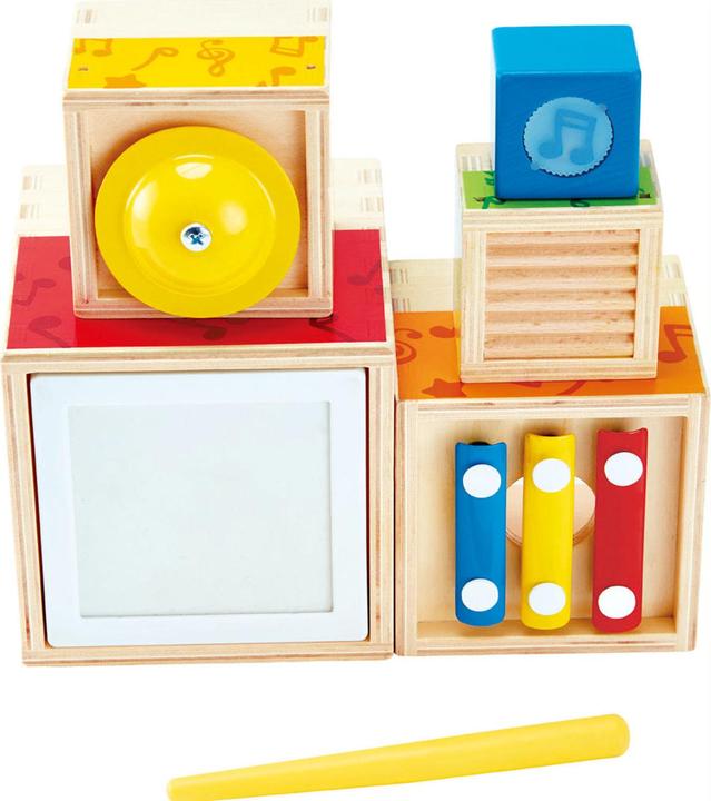 Immagine prodotto Hape Cubo per l'accatastamento della musica (Tedesco)