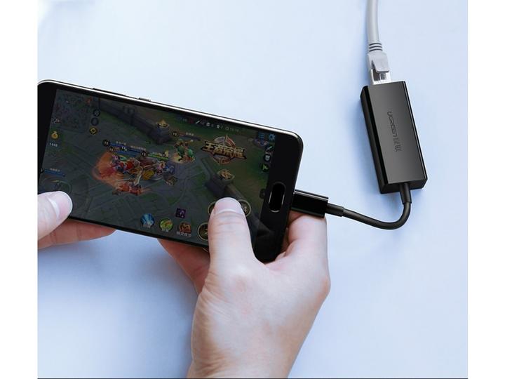 Produktbild Ugreen USB-C auf Ethernet Adapter (Ethernet / Lan, 6.20 cm)