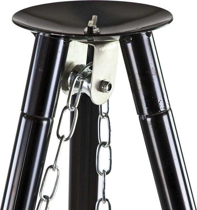 Actual product image Dema Dreibeingrill Dreibein Grill Schwenkgrill Holzkohlegrill Ø 49 cm Höhe 150 cm (84 cm)