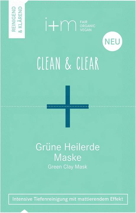 i+m Naturkosmetik Clean & Clear Grüne Heilerde Maske (14 ml)
