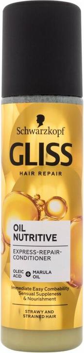Actual product image Schwarzkopf Gliss Kur GLISS Oil Nutritive Express Repair Conditioner 200ml (200 ml)