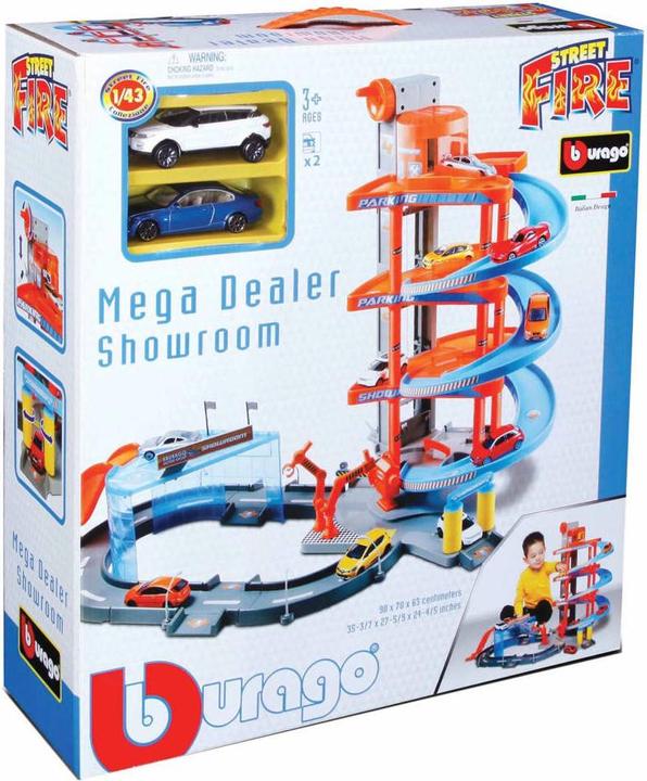 Image du produit Bburago Le méga salon des pompiers de rue