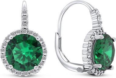 Produktbild Brilio Silver - Charming silver earrings with zircons EA305WG