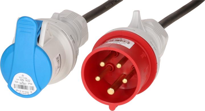 Produktbild Max Hauri maxCAMP CEE Adapterkabel H07RN-F3G1.5 1.5m, IP44 (1.50 m, 3-Polig)