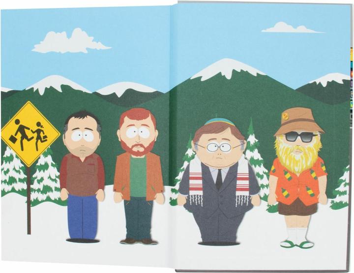 Image du produit Blue Sky South Park bloc-notes Cafetería (A5, À rayures, Couverture rigide)