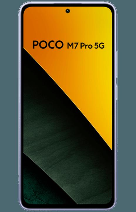 Actual product image Xiaomi Poco M7 Pro 5G (256 GB, Purple, 6.67", Hybrid Dual SIM, 50 Mpx, 5G)