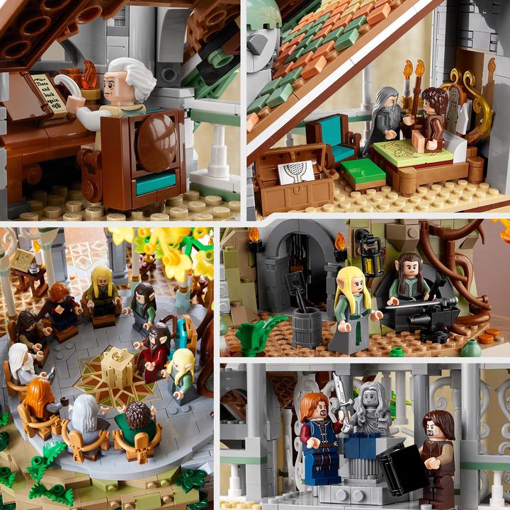 Produktbild LEGO Bruchtal (10316, LEGO Lord of the Rings, LEGO Seltene Sets)