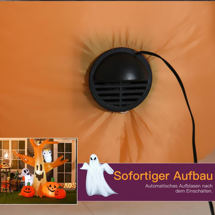 Image du produit Homcom Arbre hanté d'Halloween avec éclairage